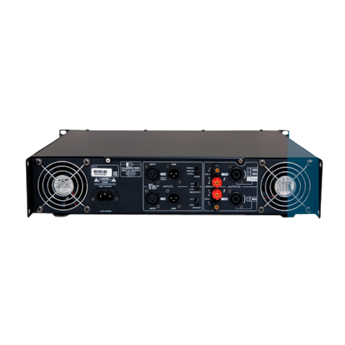 Clubber-650 | Профессиональный двухканальный низкоомный усилитель мощности 650W / 1000W / 1625W
