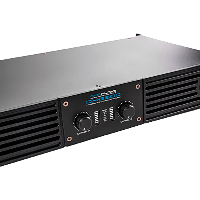 DX-2600 | Профессиональный двухканальный низкоомный усилитель мощности класса - D