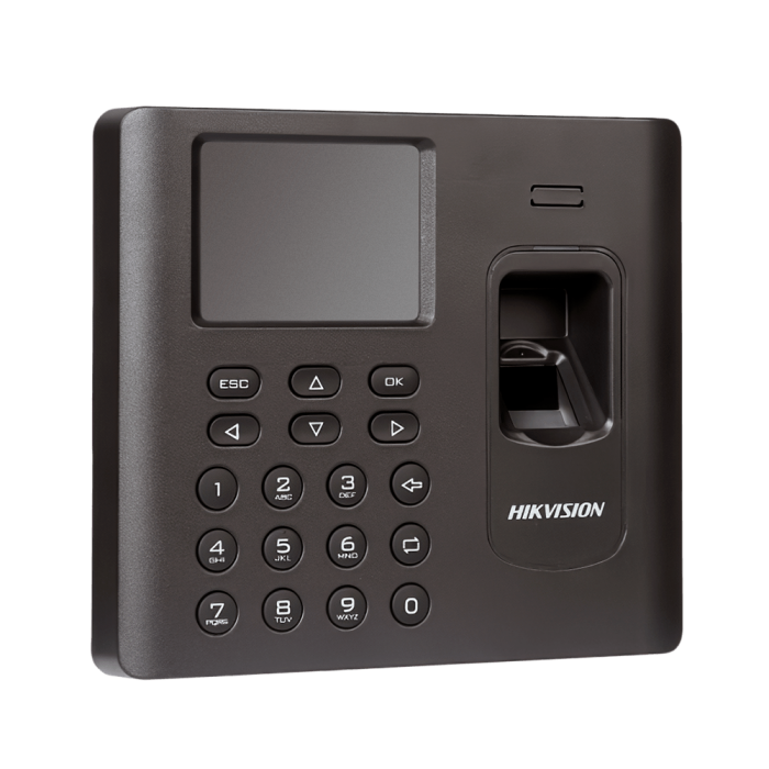 DS-K1A802EF-B | Терминал доступа со считывателем отпечатков пальцев и EM карт