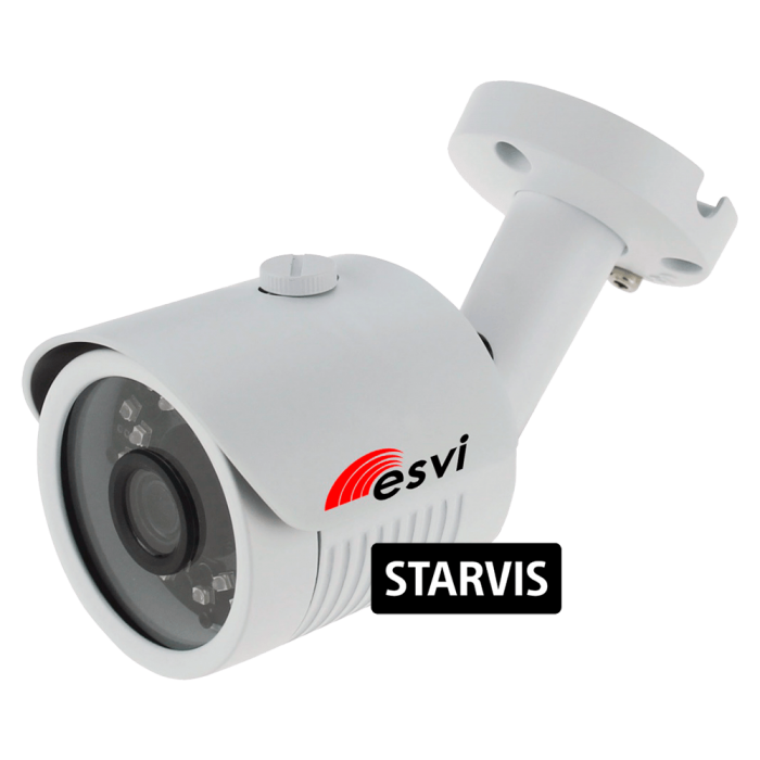 EVC-BH30-SL20-P/M (BV) | IP видеокамера 2Мп, f=2.8мм, Микрофон, PoE