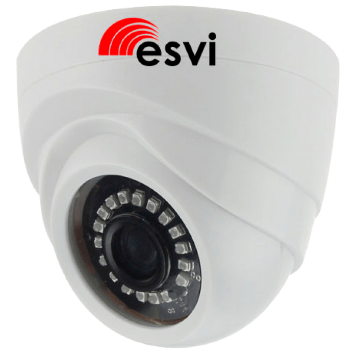 EVL-DL-H21F | AHD 4 в 1 видеокамера 1080P, f=2.8мм
