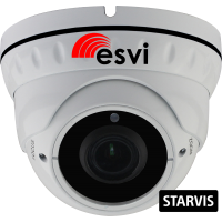 EVC-DNT-SL20-P/C (BV) | Уличная купольная IP видеокамера 1080p, f=2.8-12мм, PoE, microSD