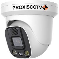 PX-IP-DX30-SN50-P/M/C-DL (BV) | Уличная купольная IP-камера 5Мп, f=3.6мм, PoE, SD, Микрофон