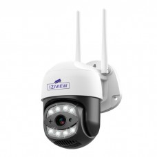IZIVIEW-R17RU IP, WiFi, 3 Мп, ИК 20 м, LED 30 м, поворотная, микрофон, динамик 12 В