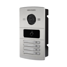 DS-KV8402-IM | IP вызывная панель на четырёх абонентов с 1.3Мп камерой