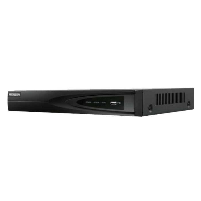 DS-7604NI-K1/4P | IP видеорегистратор с PoE, 4 канала, 8Мп