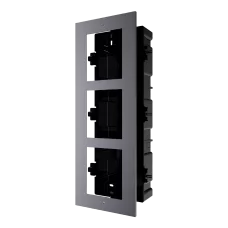 DS-KD-ACF3/Plastic | Врезная монтажная рамка на 3 модуля